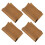 Backmatte Backblecheinlage Kaffee Farbe Beschichtet 1