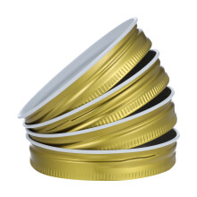 4Stk Metall Bienen Eingangs Futterer Mason Jar Deckel Imkerei Zubehör