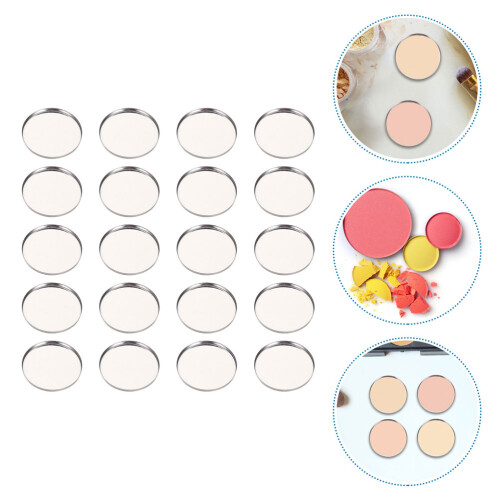 50er Pack Leere Runde Lidschatten Organizer Für Reisen Für 2