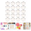 50er Pack Leere Runde Lidschatten Organizer Für Reisen Für 4