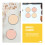 50er Pack Leere Runde Lidschatten Organizer Für Reisen Für 10