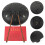 Drum 1 Set 6 Inch Ethereal Black Tong Drum 2