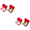 4 Paar Kerst Anti-Slip Peuters 6
