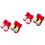4 Paar Kerst Anti-Slip Peuters 4