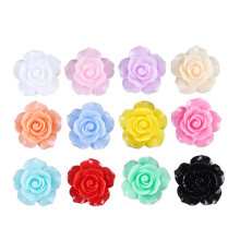 50 Stuks Hars Roos Bloem Kralen Scrapbooking Nagel Accessoires