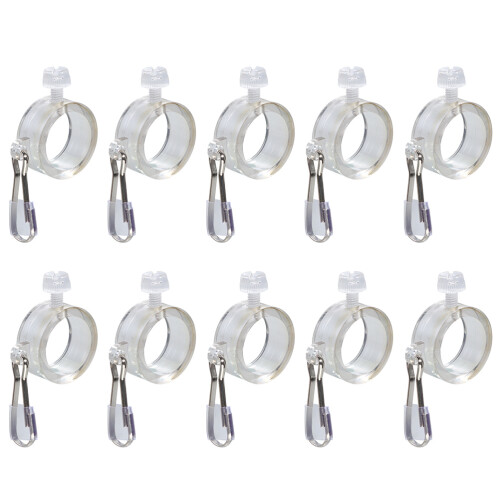 Flaggenmast Ringclips Flaggenhalterungen Transparent 8