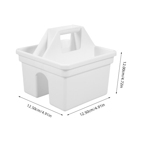 Desktop Storage Box Student 12,5x12,5x12 Cm Weiß 1