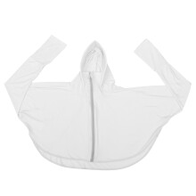 Dames Tops Werkkleding Zonnekap Schattig Manteltje Wit 80x50cm