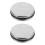 2Pièces Bouchons À Pour Évier En Acier Inoxydable Noir 3