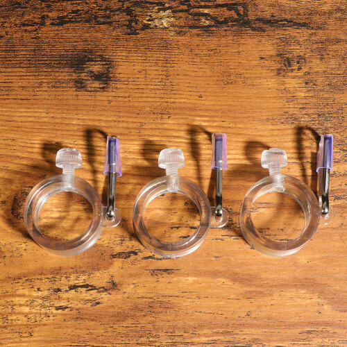 Flaggenmast Ringclips Flaggenhalterungen Transparent 8 1