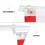 Flaggenmast Ringclips Flaggenhalterungen Transparent 8 10