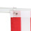 Flaggenmast Ringclips Flaggenhalterungen Transparent 8 7