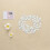 100 Stuks Iridescente Hars Cabochons Voor Doe-Het- Sieraden 4
