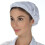 Badehaube 5 Weiß Polyester Mit Elastischem Band 10