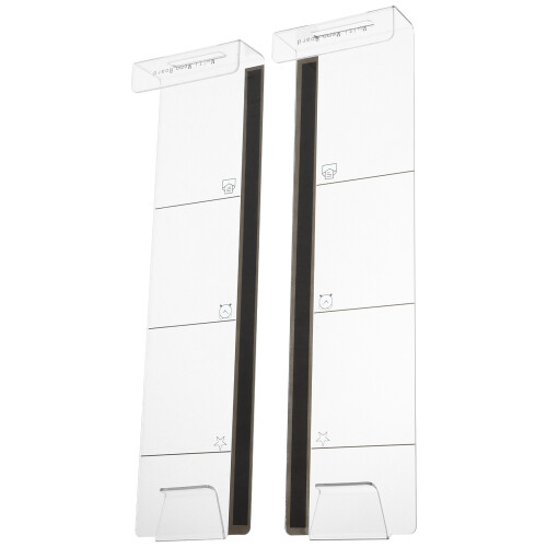8 Transparente Acryl Memo Board Für Computermonitor