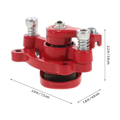 Front Caliper Metall Kompaktbremszange Rot 1 1