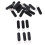Zipper Slider Halter Geformte Schwarz 20 Satz 1