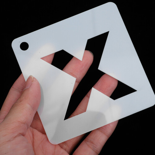 Letter Template Alphabet Schablonen Mini Für Malerei Kind 2