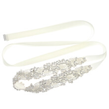 2St Glitzerstein-Hochzeitsgürtel Für Brautkleid