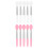 10 Mini Make-Up- -Set Für Lippenstift 6