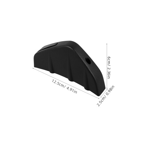 Heckspoiler Schwarz PP 4-teilig Styling 1