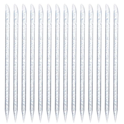Nail Cuticule Pusher Plastic Stick 100 Stuks
