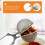 10Pcs Stainless Steel Tea Strainers Mesh Infusers for Loose Tea Silver 6