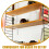 4 Stativ Büroaccessoires 10x10x2 Cm 10