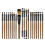20Teile Make-up- -Set Mit Holzgriff Und Nylonborsten 1
