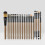 20Teile Make-up- -Set Mit Holzgriff Und Nylonborsten 8