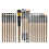 20Teile Make-up- -Set Mit Holzgriff Und Nylonborsten 5