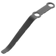 Turntable Tonarm Schwarz Zinklegierung 1 Satz