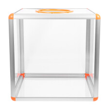 Lottery Box Raffle Ball Game Quadratische Aufbewahrungs Ticket Box