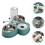 Keep Wassertränke Haustier Trinkbrunnen Grün PP 1 Set 4