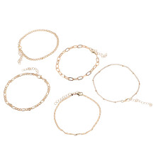 5 Teile Schmuck Fußkettchen Für Frauen