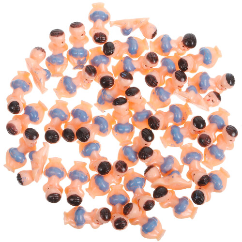 300 Stuks Mini Plastic Baby