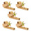 Bird Call Bamboefluit Voor Buiten 5 Stuks 6