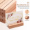 Schild Position Kartenhalter Khaki Holz 20 11