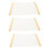 White Ölgemälde Diy 3Stk 3
