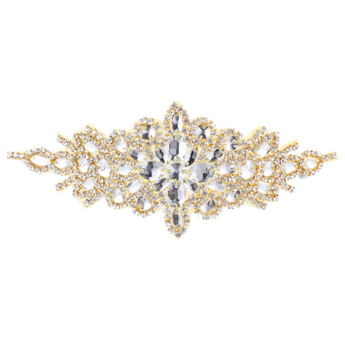 4St Glitzerstein Gürtel Haar Applikation Hochzeit 2