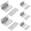 5 Sets Magnetischer Schranktürverschluss 3