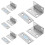 5 Sets Magnetischer Schranktürverschluss 10