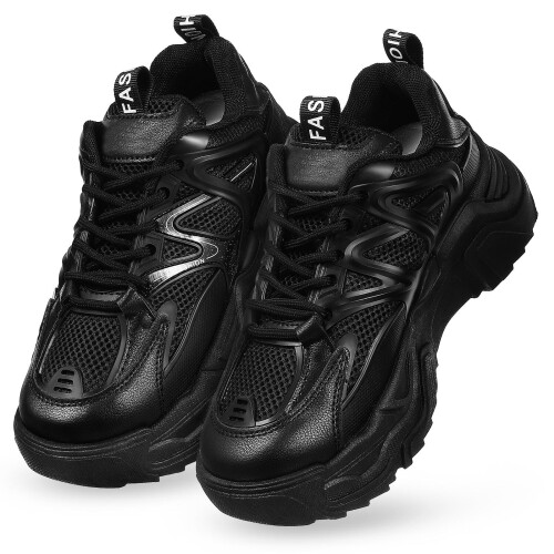 Damen Schuhe Sneaker Kunstleder Spitze