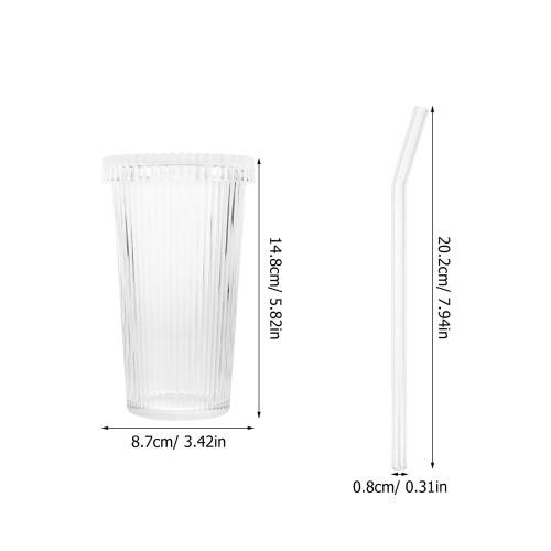 Milk Tea Becher Mit Deckel Transparent 1