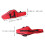 Einzigartige Kettensäge Rot Pu 1Stk 11