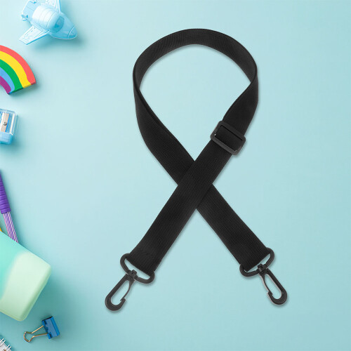Sangle Remplaçable Noire Nylon Pour Porte-Tube Affiche 2