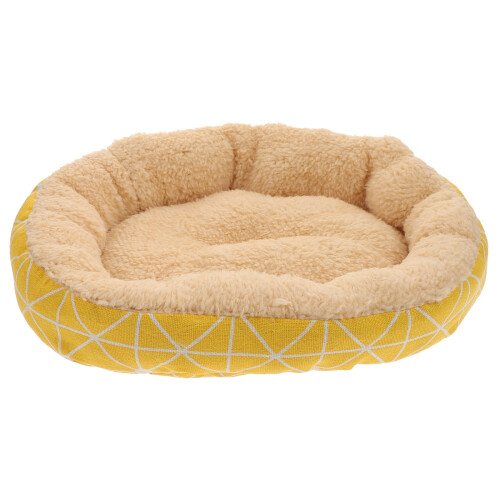 Lammfleece Haustierbett Welpenbett Bequem 1