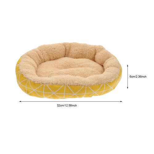 Lammfleece Haustierbett Welpenbett Bequem 1 1