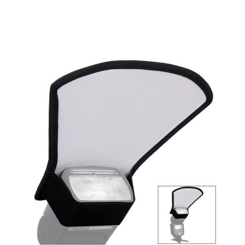 2St Universal Blitzdiffusor Softbox Reflektionsplatte 2