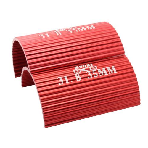 Raindrops 2St Fietsstuur Koppeling Adapter Rood
